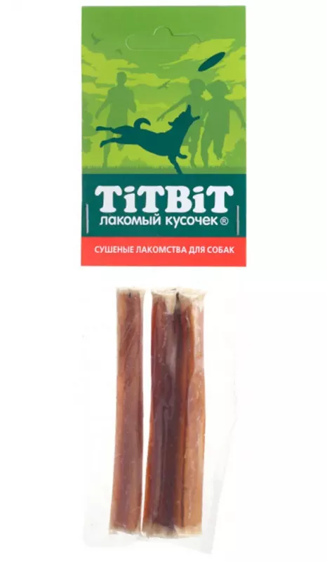 TiTBiT 0,03кг лакомство корень бычий догодент 2 (мягкая упаковка)