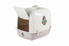 Туалет (Сибирская кошка) Альбус  50*38*40см закрытый пудровый Туалет (Сибирская кошка) Альбус  50*38*40см закрытый пудровый
