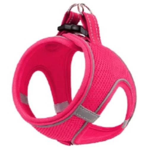 Шлейка-жилет №1 Favorite анатомическая, дышащая, розовая, 28-30/32-36см, XS