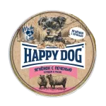 Happy Dog Natur Line 0,125кг ягненок с печенью, сердцем и рисом паштет для щенков