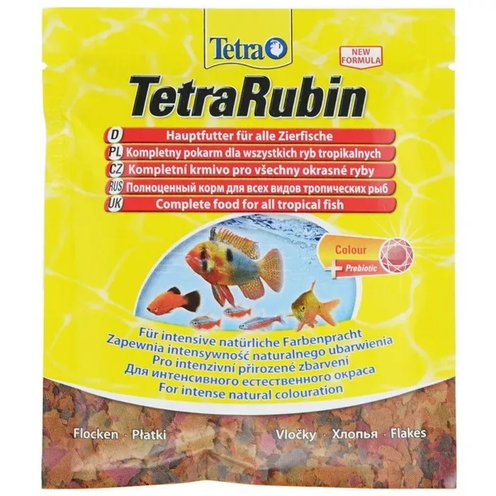 Tetra Rubin 0,012кг корм хлопья для окраса рыб (пакет)