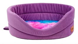 Лежанка (ЗЭ) Космос мебельная ткань №4 сиреневая, 53*38*18 см