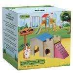 Комплекс (Triol) LITTLE TOWN для мелких животных Домик, 24*10*10см Комплекс (Triol) LITTLE TOWN для мелких животных Домик, 24*10*10см