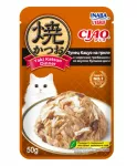 Inaba CIAO Yaki Katsuo Dinner 0,05кг RU704 Тунец Кацуо на гриле с морским гребешком со вкусом бульона даси Inaba CIAO Yaki Katsuo Dinner 0,05кг RU704 Тунец Кацуо на гриле с морским гребешком со вкусом бульона даси