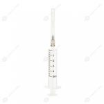 Шприц 5мл 2-х комп с иглой 0,7*40 одноразовый (1100шт/кор) Медполимер