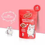 Biff 0,06кг хрустящие подушечки с паштетом из телятины для кошек