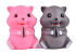 Игрушка Wogy пищалка Хомячок h=8.5см для собак