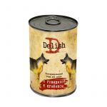 Delish 0,4кг говядина и ягнёнок консервы для собак Delish 0,4кг говядина и ягнёнок консервы для собак