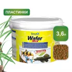 Tetra Wafer Mix  3,6л корм таблетки со спирулиной для донных рыб Tetra Wafer Mix  3,6л корм таблетки со спирулиной для донных рыб