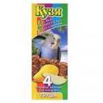 Кузя 0,14кг палочки (белки, минералы, витамины) груша для попугаев 4шт Кузя 0,14кг палочки (белки, минералы, витамины) груша для попугаев 4шт