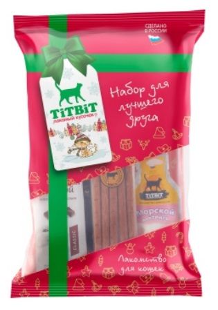 TiTBiT набор подарочный для кошек (Новогодняя коллекция)