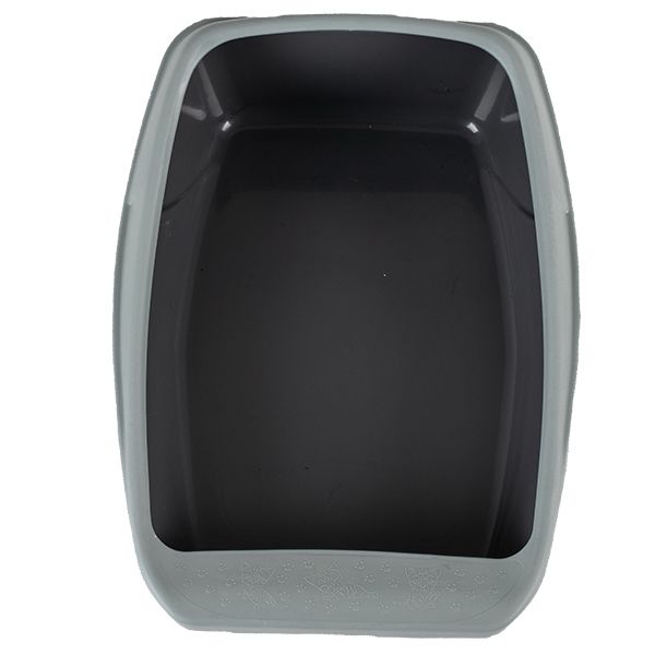 Туалет Сибирская кошка Евро глубокий с бортиком (44х32х16) телегрей