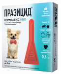 Празицид комплекс НЕО 0,5 мл (1пип) для собак и щенков до 5 кг (ЛИЦЕНЗИЯ) Празицид комплекс НЕО 0,5 мл (1пип) для собак и щенков до 5 кг (ЛИЦЕНЗИЯ)