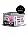 Bowl Wow 0,1кг паштет индейка для кошек с чувствительным пищеварением (665786)