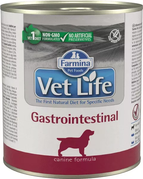 Farmina (Фармина) Vet Life Dog Gastrointestinal 0,3кг паштет консервы для собак при желудочно-кишечных заболеваниях (1301) Farmina (Фармина) Vet Life Dog Gastrointestinal 0,3кг паштет консервы для собак при желудочно-кишечных заболеваниях (1301)