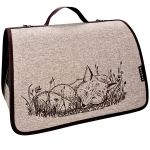 Сумка-переноска Догман Лира №3 лиса 'Dogman' бежевая (43х27х27см) Сумка-переноска Догман Лира №3 лиса 'Dogman' бежевая (43х27х27см)