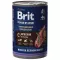 Brit Premium by Nature 0,41кг ягненок гречка консервы для взрослых собак всех пород с чувствительным пищеварением (51113)