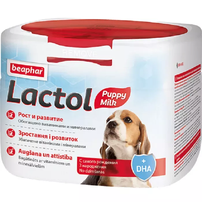 Молочная смесь (Beaphar) Lactol Puppy-Milk 250гр (растительные компоненты), для щенков (15247)