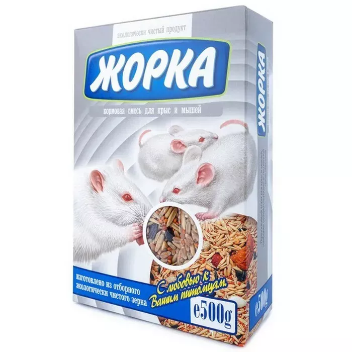 Жорка 0,5кг для крыс и мышей (новая упаковка) (643793)