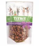 TiTBiT 0,05кг хрустящие подушечки для кошек с паштетом из индейки (Новогодняя коллекция)