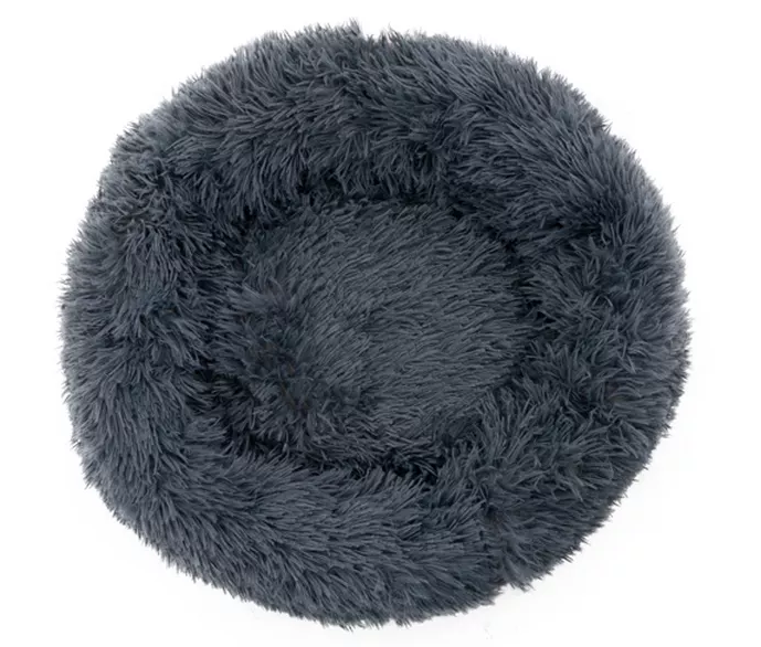 Лежанка Wogy меховая d=60см для животных