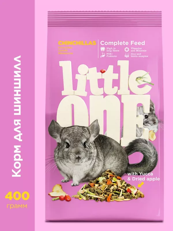 Little One 0,4кг Корм для шиншилл