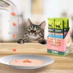 TiTBiT 0,01кг крем-суп для кошек с кусочками лосося