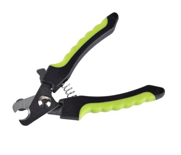 Когтерез Nunbell малый с ограничителем и стопором, 13х4.5х1.5см микс  для животных