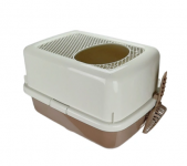 Туалет Догман Лофт с совком, верхний вход 57х40х33мм  для кошек