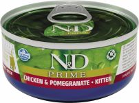 Farmina (Фармина) N&D Cat Prime 0,070кг курица и гранат консервы для котят (102901) Farmina (Фармина) N&D Cat Prime 0,070кг курица и гранат консервы для котят (102901)