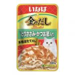 Inaba Ciao Kinnodashi 0,06кг RU208 куриное филе с кацуобуси для кошек (644443) Inaba Ciao Kinnodashi 0,06кг RU208 куриное филе с кацуобуси для кошек (644443)