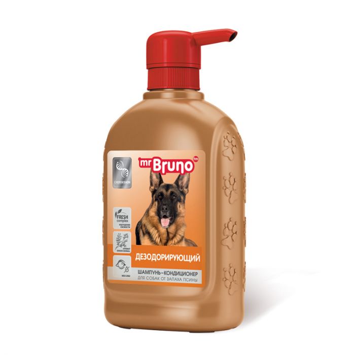Шампунь (Mr.Bruno) №12 Дезодорирующий для собак, 350мл NEW