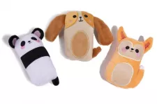 Игрушка (Wogy) пищалка Животные 14х7х3.5см, мягкая для собак