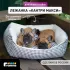 Лежанка (Гамма) Кантри M, черная, 520*450*170мм