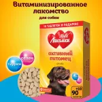 МультиЛакомки 0,05кг Активный питомец 100таб для собак кормовая добавка МультиЛакомки 0,05кг Активный питомец 100таб для собак кормовая добавка