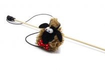 Дразнилка GoSi для кошек Овечка КАЙ 45 см