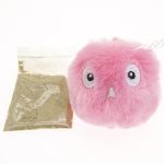 Игрушка (Сибирская кошка) Птичка интерактивный мяч розовый, пушистый Игрушка (Сибирская кошка) Птичка интерактивный мяч розовый, пушистый