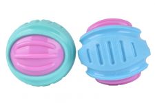 Игрушка (Wogy) пищалка Мячик d=8см микс для собак