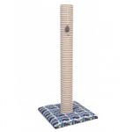 Когтеточка (Rich Breed) столбик Лайфстайл большой, с мышкой (82х35) голубой