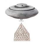 Грот (Laguna) парящий НЛО с пирамидой, 105*105*40мм Грот (Laguna) парящий НЛО с пирамидой, 105*105*40мм