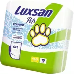 Пеленки (Luxsan) Коврики Premium GEL для животных 40х60 10шт/уп Пеленки (Luxsan) Коврики Premium GEL для животных 40х60 10шт/уп