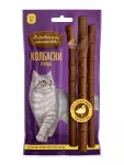 Деревенские лакомства колбаски утиные д/кошек, 15г (76051486)