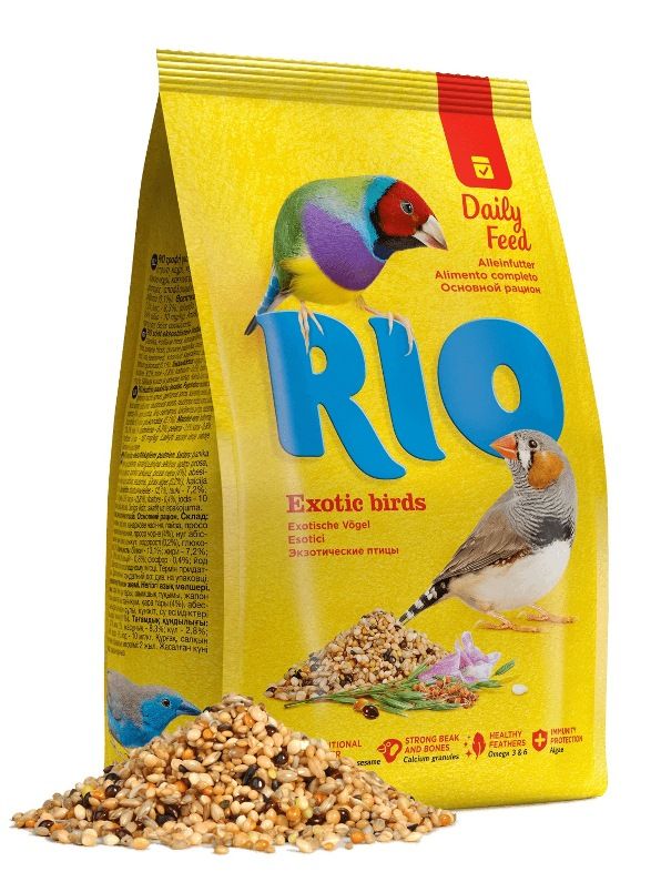 Rio 20кг корм для экзотических птиц (амадины и т.п.) основной рацион