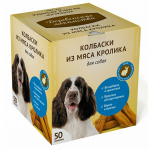 Деревенские лакомства 0,008кг*50шт мини колбаски из мяса кролика для собак, (76051004) блок Деревенские лакомства 0,008кг*50шт мини колбаски из мяса кролика для собак, (76051004) блок