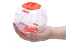 Игрушка (Чудодом) Шар прогулочный с подставкой для грызунов d=12см Игрушка (Чудодом) Шар прогулочный с подставкой для грызунов d=12см