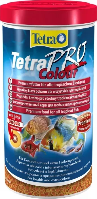 Tetra Pro Colour Multi Crisps 0,25л корм чипсы для усиления окраса рыб